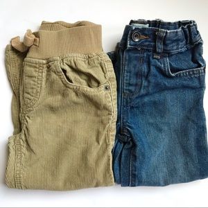 Lot of 3T Boys Jeans Corduroy Pants
